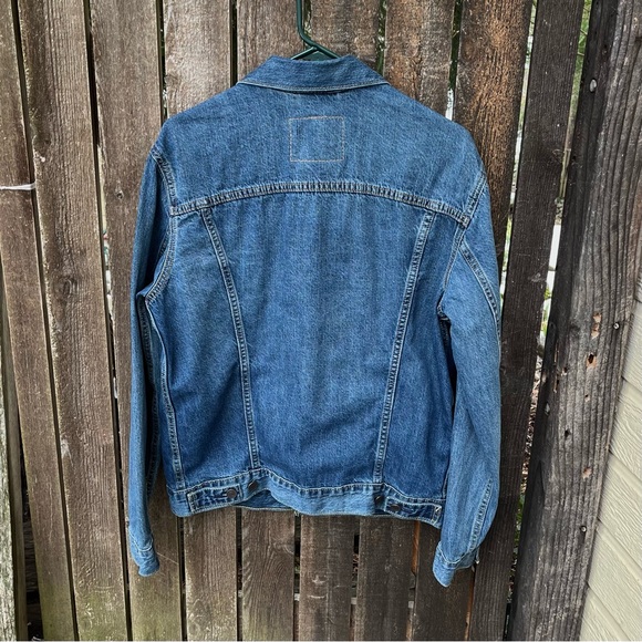 Levi’s Premium Men’s Trucker Medium Wash Denim Jean Jacket Sz M - Picture 8 of 16